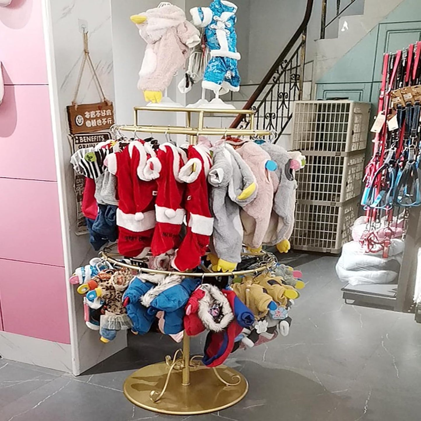 Children's Round Clothes Hanging Rack