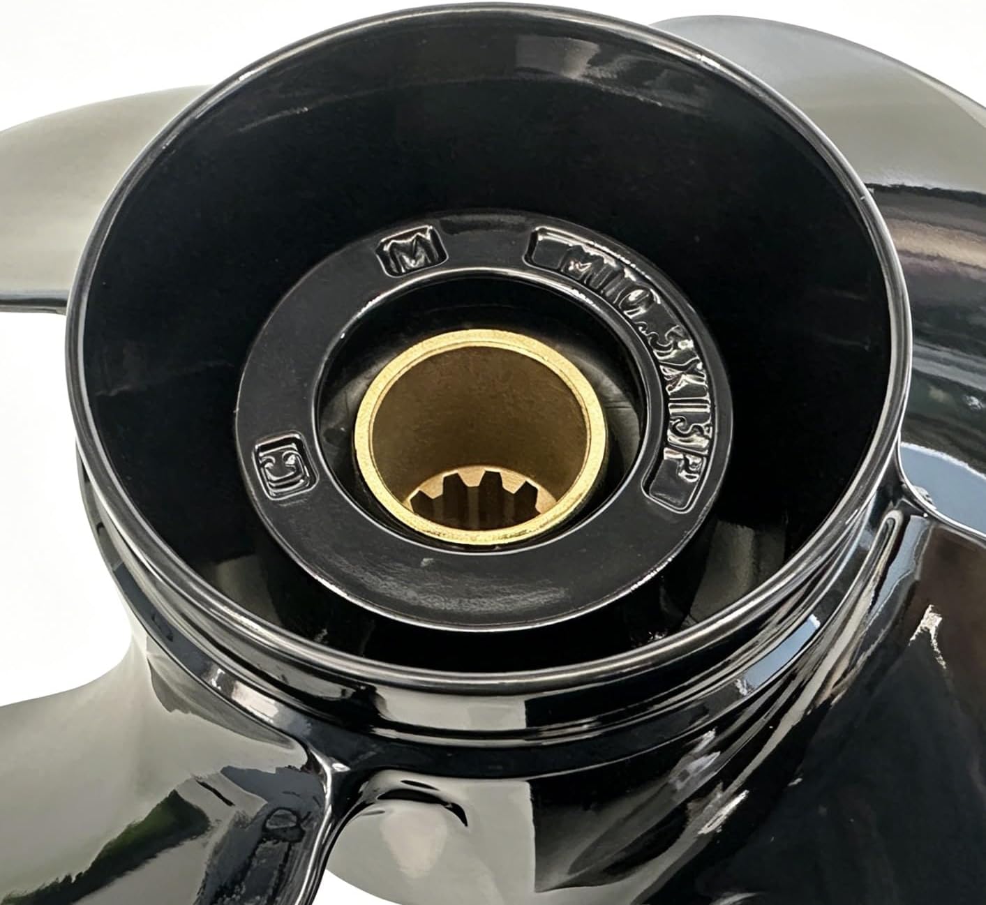 Propeller for Mercury Outboard 30HP-70HP 3-1/4" Gearcase 4 Blades/Outboard Propeller for Mercury Engine Motor 25hp Bigfoot(4 Stroke),13 Tooth Spline 10.3x13 48-8M8026630