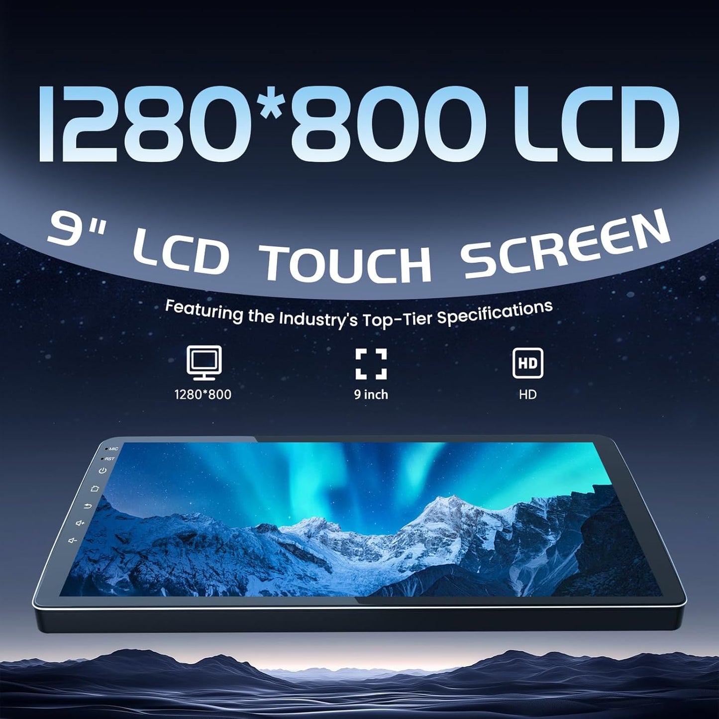 8Core 4G RAM 32G ROM Android 13 Car Radio Stereo for Honda Pilot 2006 2007 2008: 9" 1280 * 800 HD Touch Screen Accessories Bluetooth5.0 FM 36EQ 5GWIFI Backup Camera Carplay Android Auto GPS
