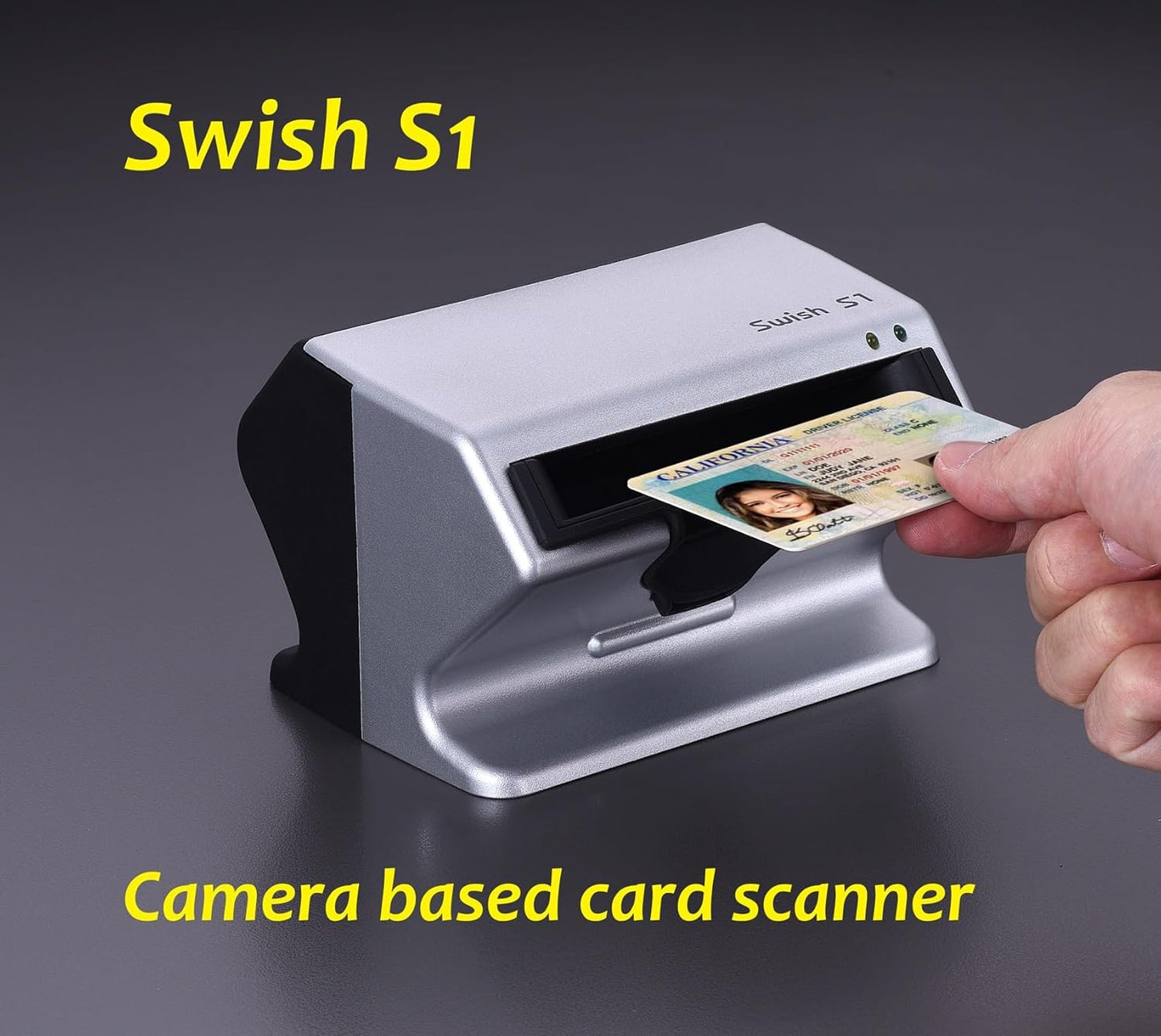 Swish S1 Medical Insurance Card and Photo ID Scanner (w/Scan-ID LITE for Windows)