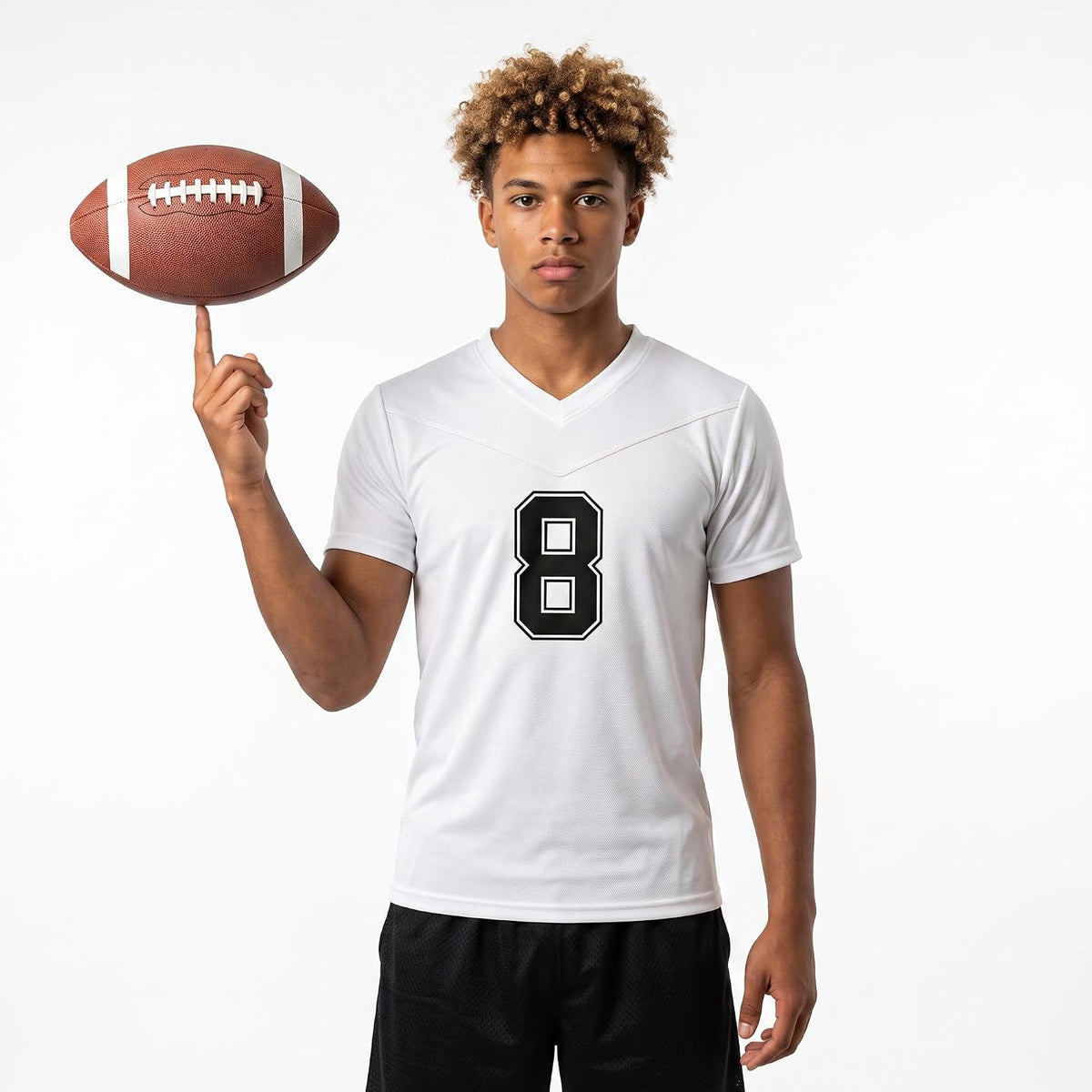 Pro90 10-Pack Flag Football Jerseys w/Numbers | #1-10 | Ultimate Frisbee