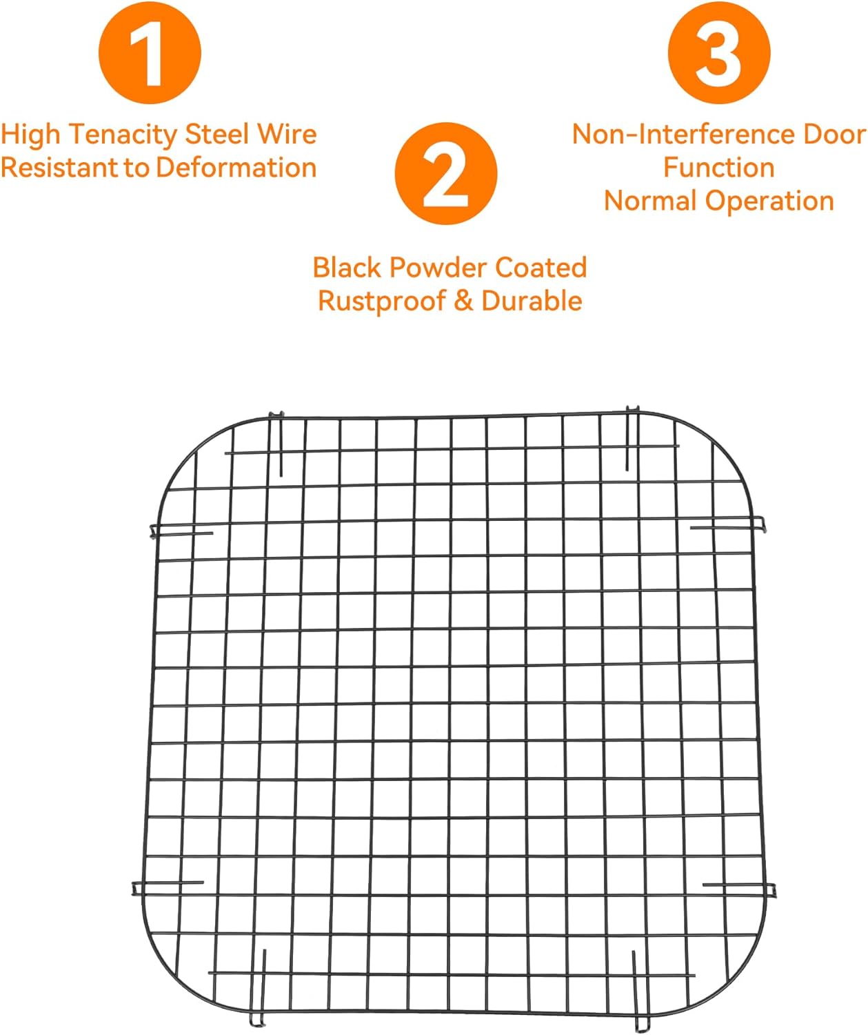 Rear Window Security Screens Fit for RAM ProMaster High Roof Cargo Van Safety Screens 2PCS Steel Mesh Window Screen