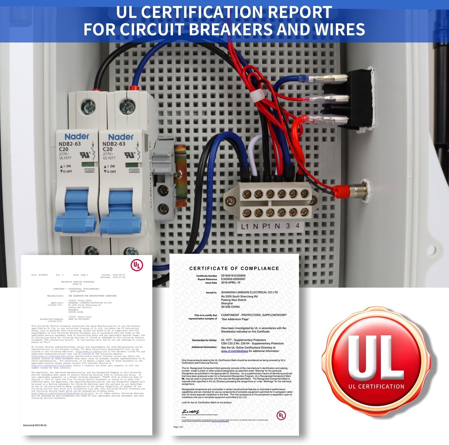 Septic Control Panel with Septic Alarm