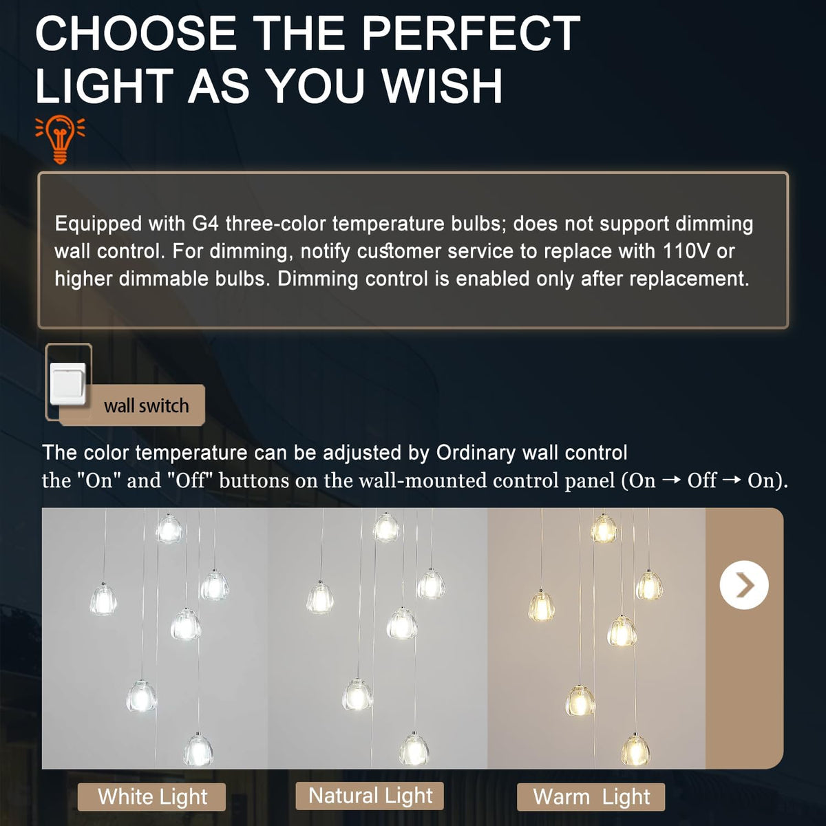 Modern Crystal Chandeliers 6-Lights Hanging Ball Pendant Light Gold