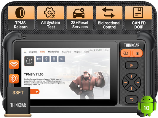THINKCAR VT679 2-in-1 Bidirectional OBD2 Scanner & TPMS Relearn/Scan Tool