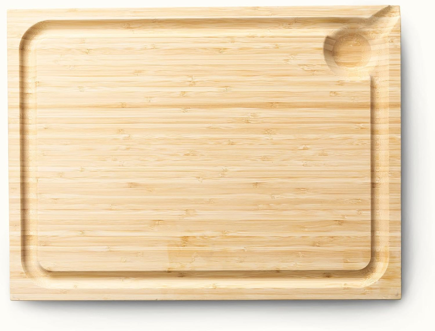 100% Bamboo Kitchen Cutting Board | The 19.6' x 14.9'; for Chopping, Slicing, Carving, Mincing, Etc.