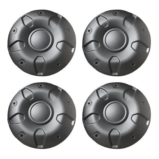 Set of 4 Hubcaps 16-inch Steel Wheel Black Center Caps for Ford Transit 150 250 350 350HD Single Rear Wheel 2015-2025 PA6 & 15% Glass Fiber 5 Stud Steel Wheel Hub Covers
