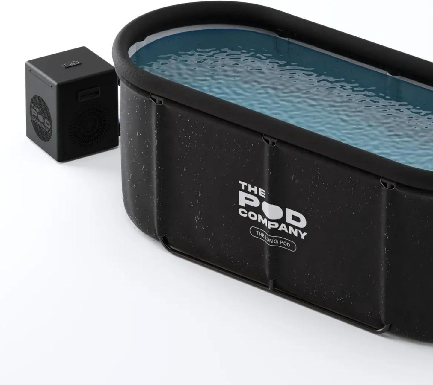 The Pod Chiller 2.0 for Cold Plunge Tubs, WiFi App Control, Cools to 37°F, 145 GPH Water Filtration & Circulation System, Energy Efficient Cold Therapy Chiller for Ice Baths & Recovery Solo Chiller Pro 2.0 (37°F)