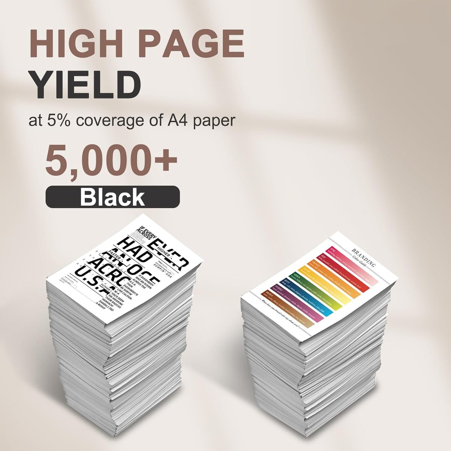 LC506XXL 2Pack Super High Yield Black Ink Cartridges Replacement for MFC-J4355DW MFC-J4555DW MFC-J4557DW Printer LC506XXL-2BK