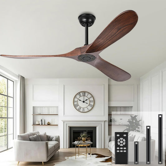 60 Inch Outdoor Ceiling Fan No Light Wood Ceiling Fan Without Lights