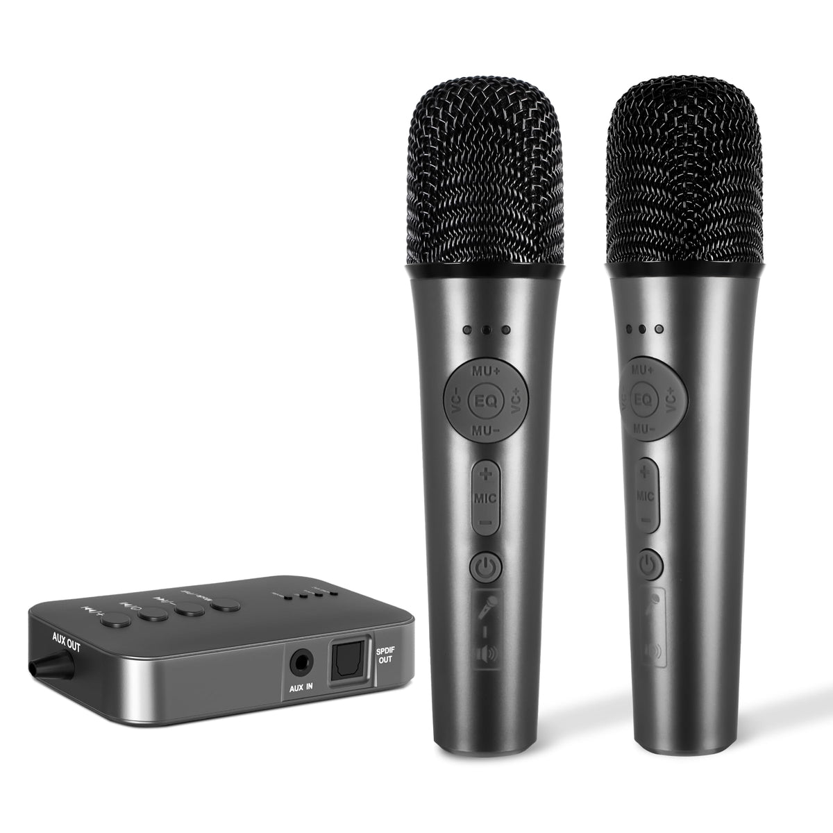 OTIC AI Karaoke Microphone, Bluetooth Receiver HiFi Wireless Audio Adapter