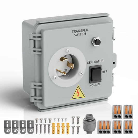 Joinfworld Generator Transfer Switch 30A 125V