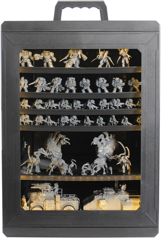 TOPQM Modular LED Miniatures Storage and Transport Case