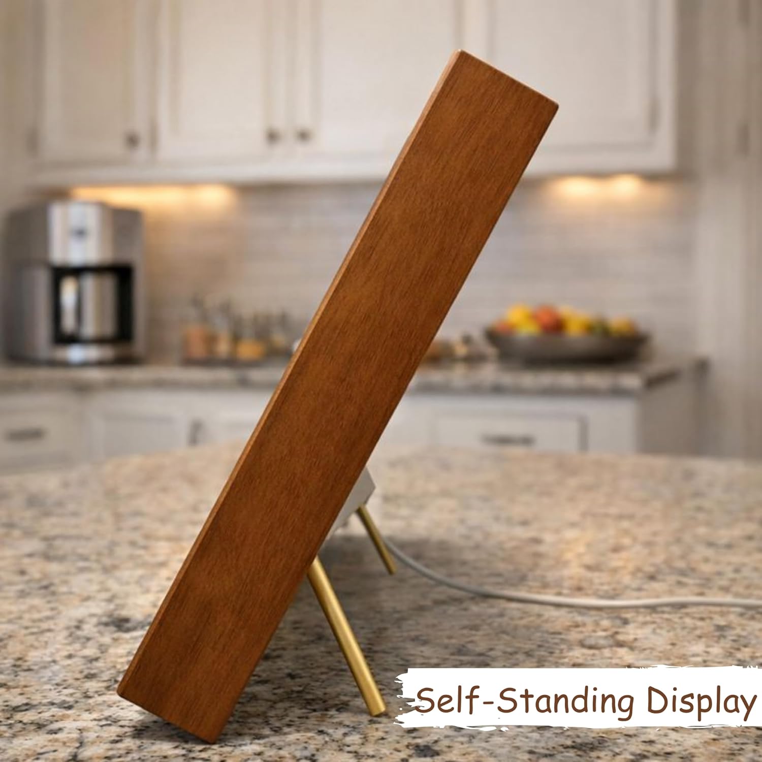 DICHA Decorative Wood Frame for Echo Show 15 (Gen 2,2024 Release