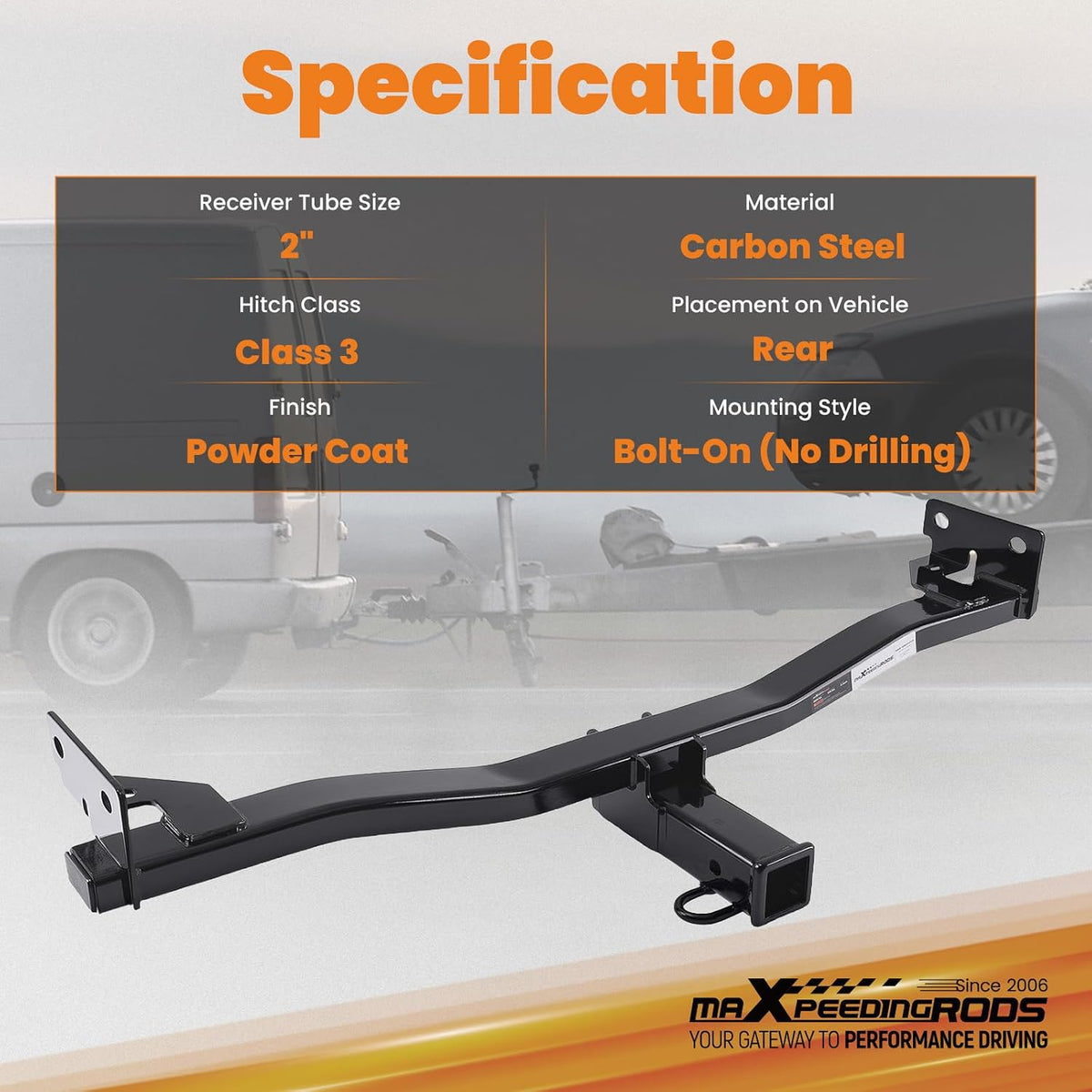 maXpeedingrods Trailer Hitch for Hyundai Tucson/Kia Sportage 2022-2026
