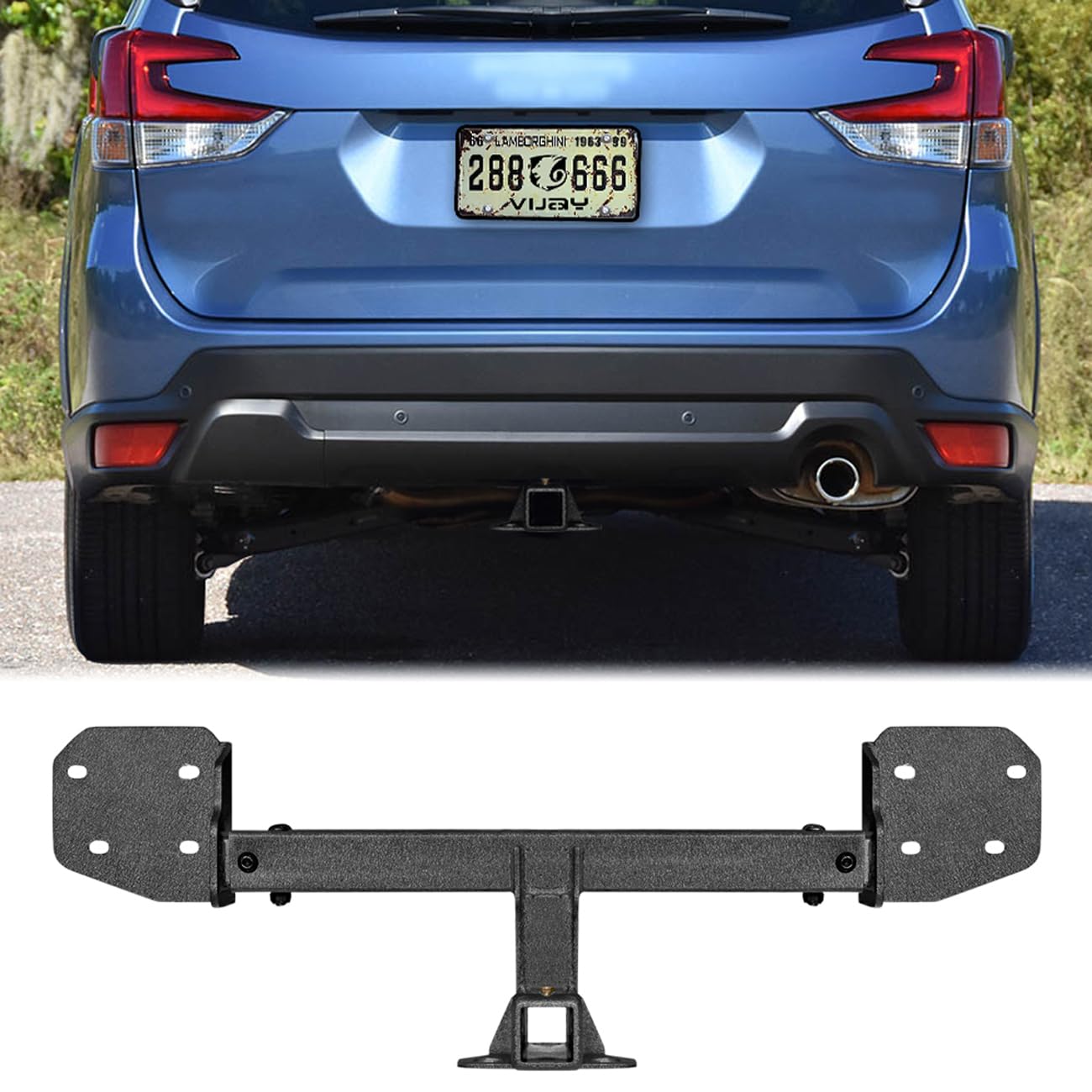 Vijay Class 3 Trailer Hitch Fits 2010-2019 Outback 2” Hitch Receiver