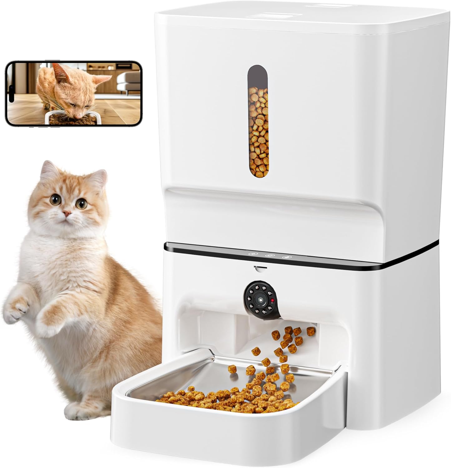 Automatic Cat Feeder with Camera