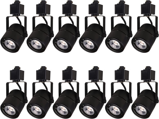 EAGLOD 10W H Track Light Heads,CRI90+ Adjustable LED Track Light Fixtures for Accent Retail Artwork, Linear Track Light H Type -3000K Warm White 120V