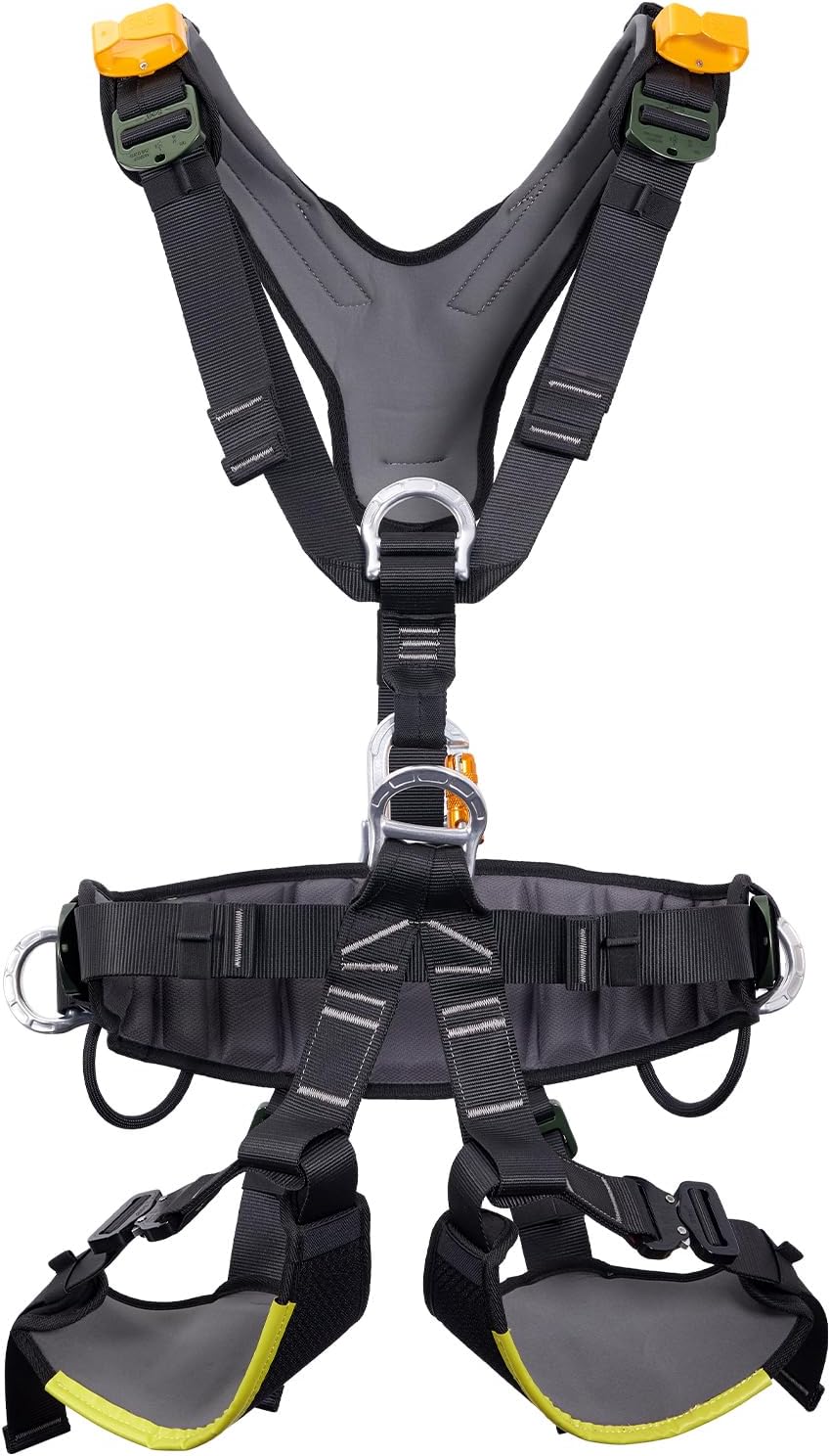 SOB Safety Full Body Harness, with 7 Point Adjustment, Lightweight Hunting Harness, Tree Stand Harness with 360 Degree Rotation, Adjustable