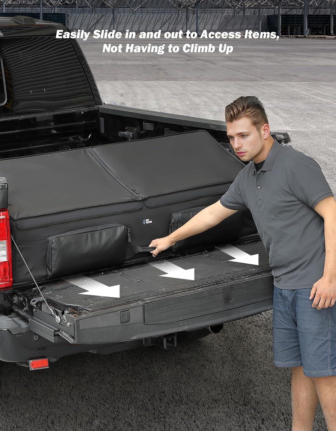 Full Size Truck Bed Cargo Box Organizer for Pickup