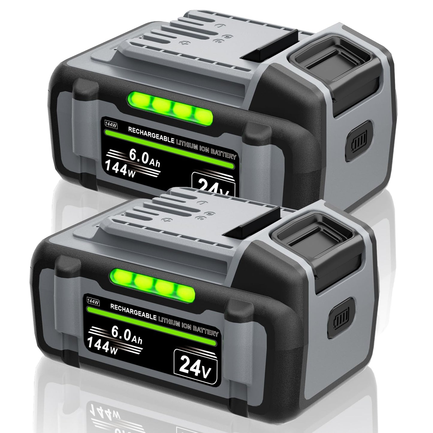2 Packs FX0331-1 6.0Ah Replacement for Flex 24v Battery FX0221-1 FX0231-1 FX0311-1 FX0321-1 FX0341-1 FX0121-1, Compatible with Flex 24 Volt Power Tools & Chargers FX0421 FX0411 FX0431 FX0451 FX0411-1C