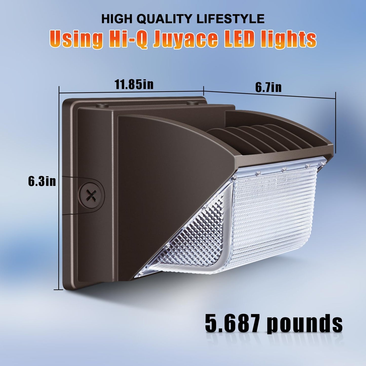 150W LED Wall Pack Light with Dusk to Dawn Outdoor Lighting 4 Pack 5000K 100-277V IP65 Waterproof for Barn Back