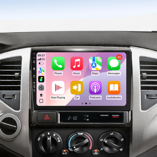 5G-WiFi6 (4Core 64G ROM) Car Radio Stereo for Toyota Tacoma 2005-2015,9 inch Touch Screen Head Unit with Wireless Carplay Android Auto GPS Bluetooth SWC FM Mirror Link Backup Camera (2Ram 64Rom)