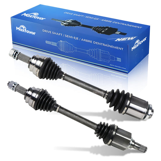 Maxfavor FWD CV Axle for 2007 2008 2009 2010 2011 2012 2013 2014 2015 2016 2017 Jeep Patriot, Latitude North Sport 2.0L 2.4L L4, Only fit Front-Wheel Drive Manual Trans, CV Axle Shaft Front Left Right
