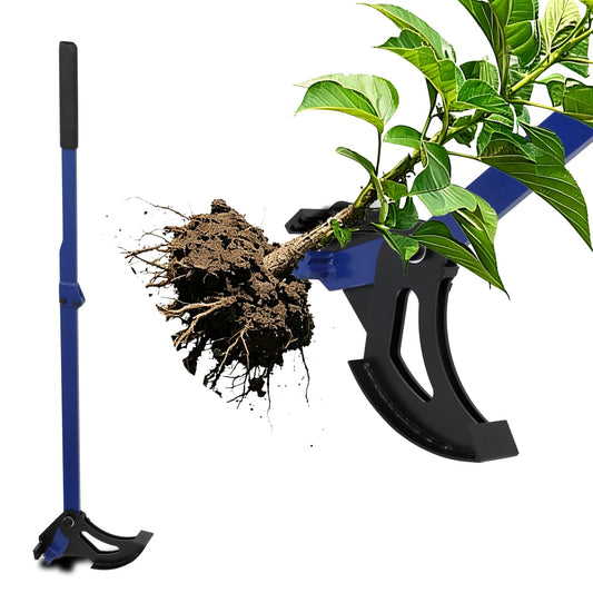 Anrain Foldable Portable Sapling Puller Tool for 1/4"–2" Woody Stems,Heavy-Duty Sapling Puller, High-Leverage Tree Puller | Ergonomic Effort-Saving Design – Ideal for Garden, Farm & Forestry