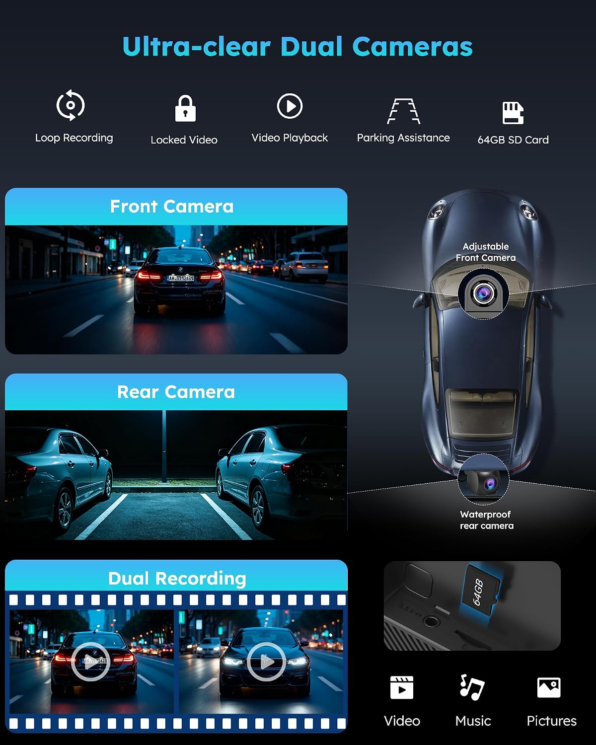 Carpuride 125PLUS CarPlay Screen for Car with AI Gemini & Download APPs, 11.26" Wireless Car Play Android Auto with Front & Backup Camera, Built-in GPS for Online and Offline Nav, Split Screen, OTA