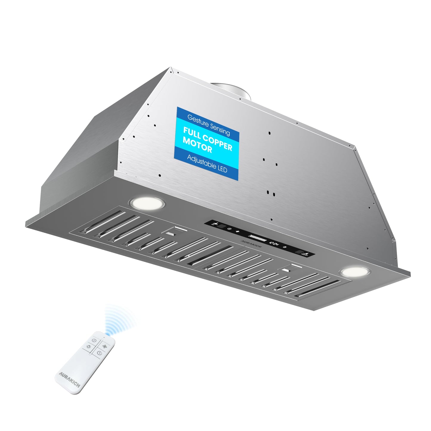 30" Range Hood Insert, 900CFM Full Copper Motor