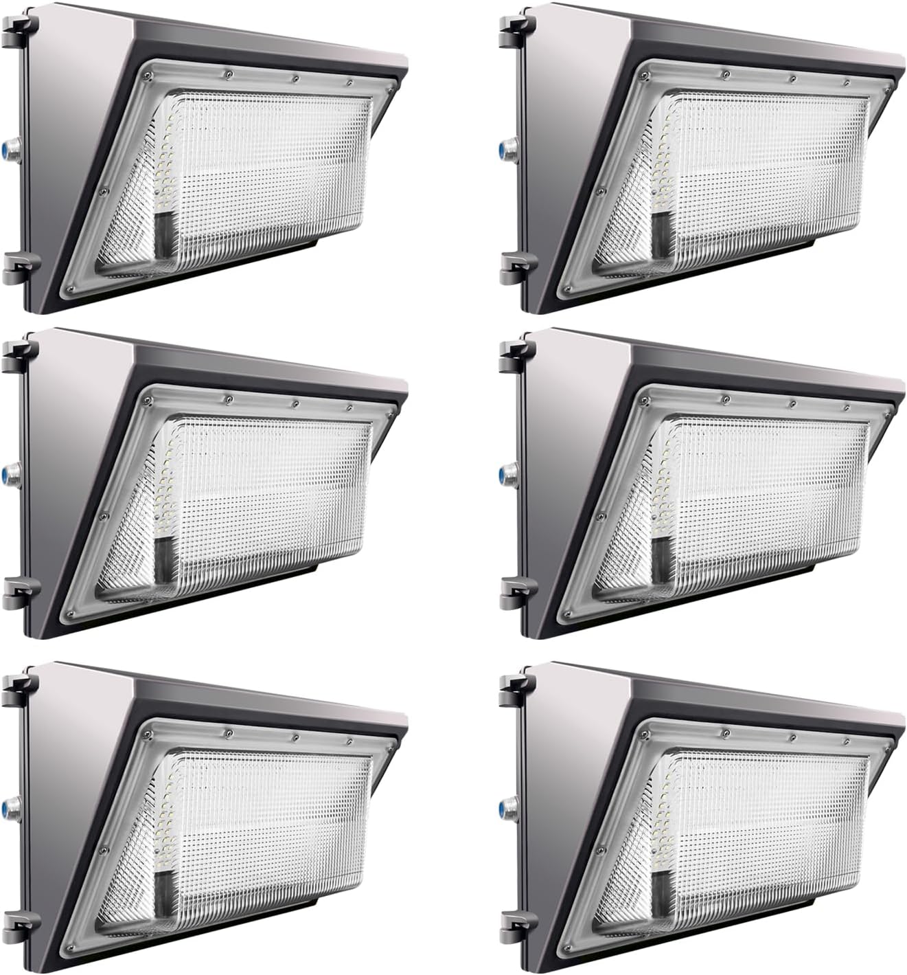 LOKOTA 150W LED Wall Pack, 24000LM Dusk-to-Dawn Photocell, 1300W MH/HPS Eqv. Commercial Outdoor Lighting, IP65 Wall Packs Lights for