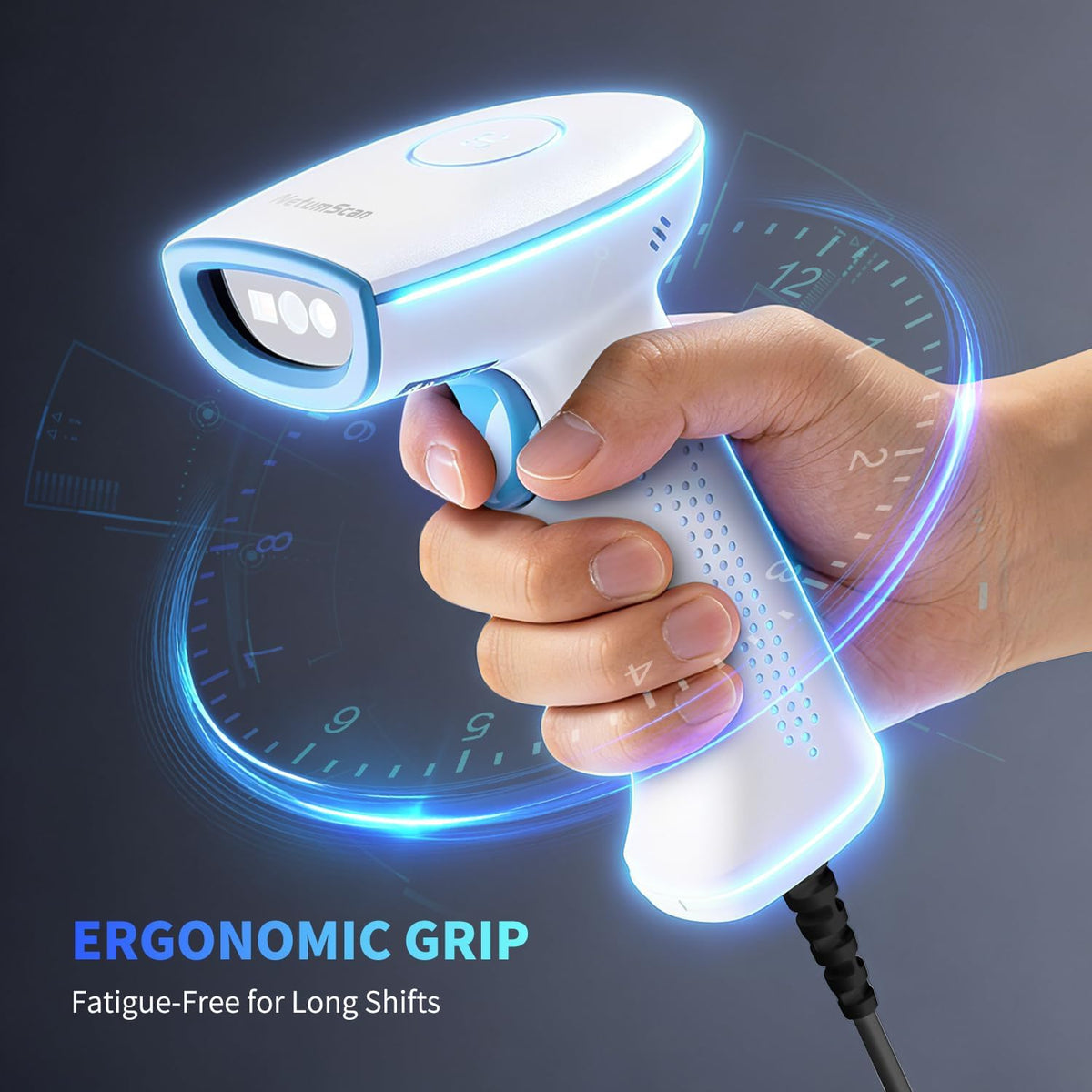 NetumScan HS1200 Handheld USB 2D Barcode Scanner