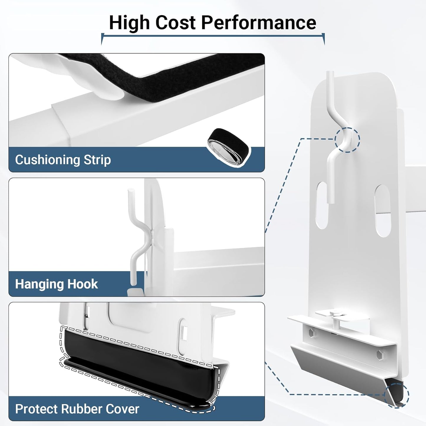 Van Roof Ladder Rack 2 Bar Set