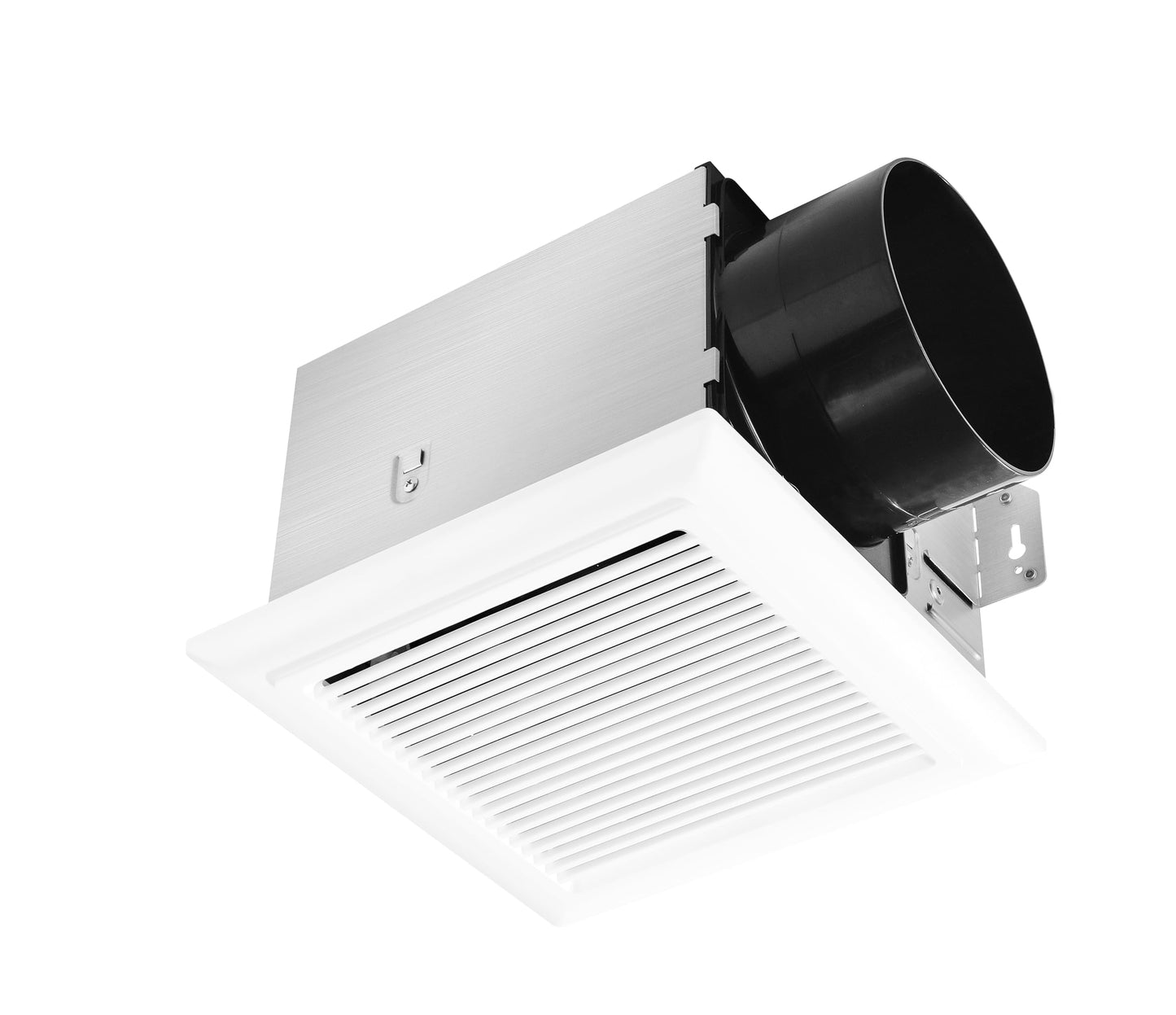 Bathroom Fan, White, 160 CFM, 1.0 Sone, 6 Inch Duct | Quiet Energy Saving, Humidity Sensors, Easy to Install, No Attic Access Ceiling Mounted, ETL Certified