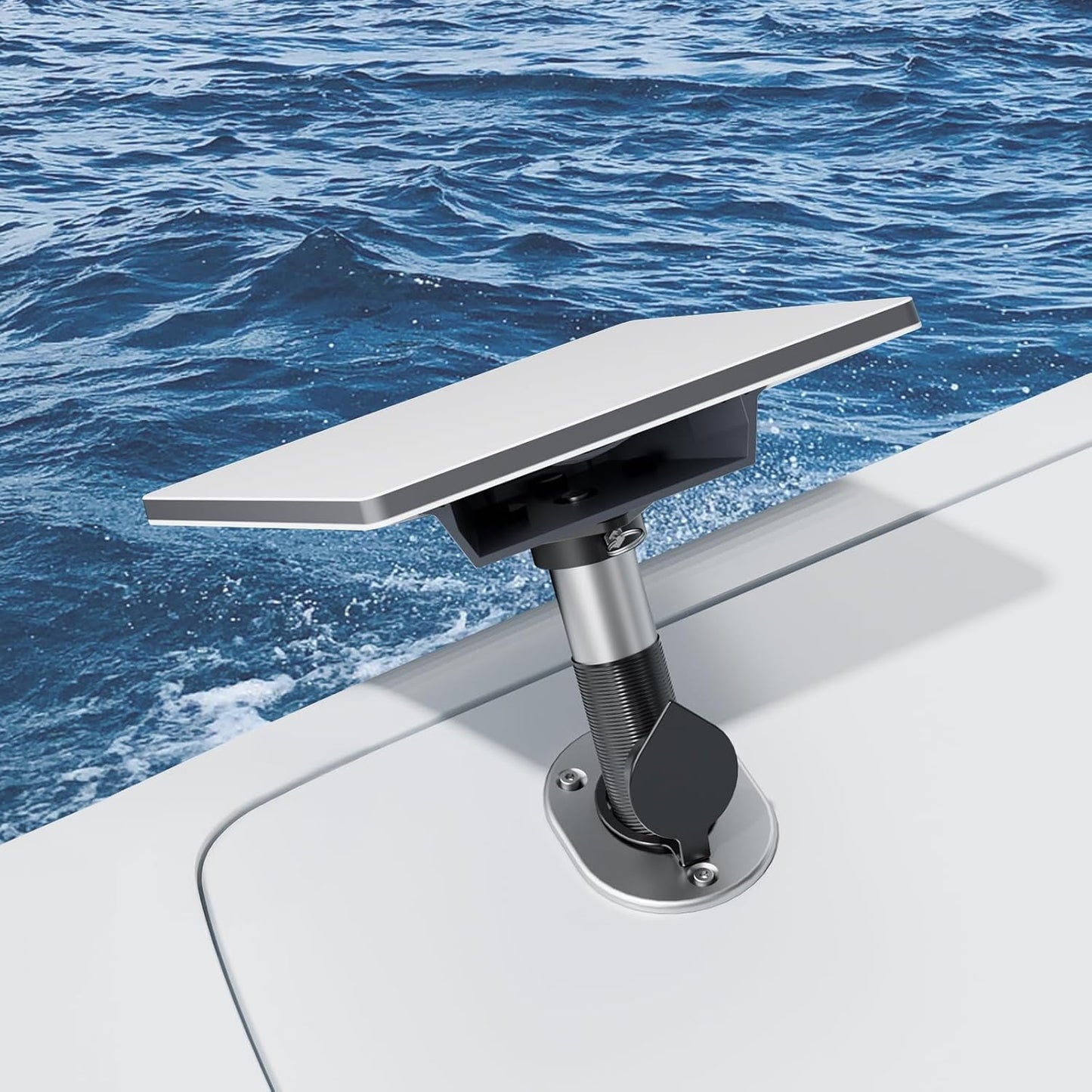 Starlink Mini Mount, Marine-grade 360° Swive Fishing Rod Holder Mount for Satellite Dish, Heavy-Duty & Lockable Starlink Mini Mounting Kit Starlink Mini Accessories for Boats Yachts Sailboats Trawlers