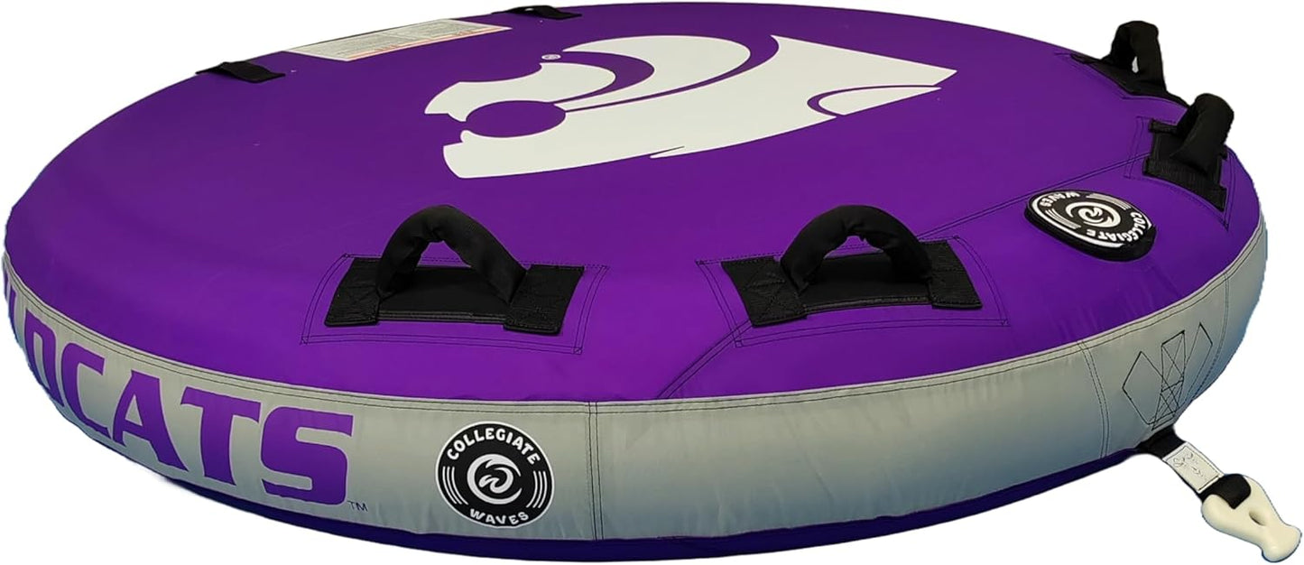 Collegiate Waves The Rookie 70&#34; Round Tube (Kansas State Wildcats)