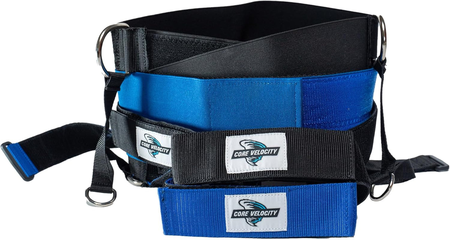 Core Velocity - The Core Velocity Belt System for Pitching & Hitting, Increases Velocity and Accuracy, Belt & Resistance Bands for Baseball/Softball