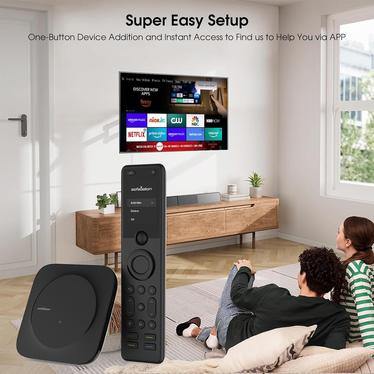 SofaBaton X1S Universal Remote Control with Hub