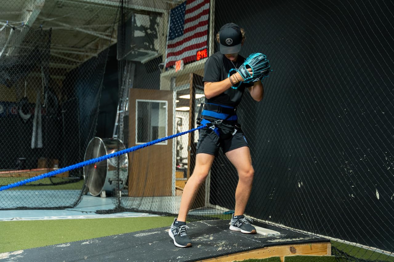 Core Velocity - The Core Velocity Belt System for Pitching & Hitting, Increases Velocity and Accuracy, Belt & Resistance Bands for Baseball/Softball