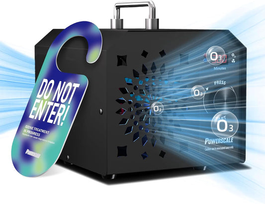 PowerScale OZB2 Commercial Ozone Generator 110,000mg/h Industrial Ozone Machine Odor Removal - Ozone Air Purifier Ster