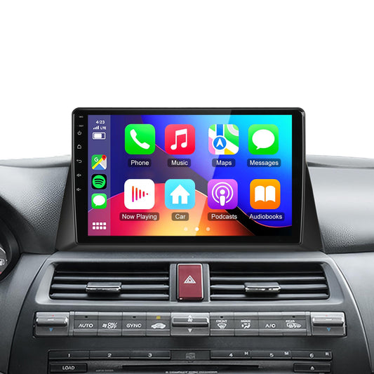 10-Inch Android 15 Radio for Honda Accord 2008–2013, Wireless CarPlay & Android Auto, IPS HD Touchscreen Stereo, Bluetooth 5.0, Wi‑Fi GPS Navigation, 2GB RAM 32GB ROM, AM/FM/RDS, SWC Headunit