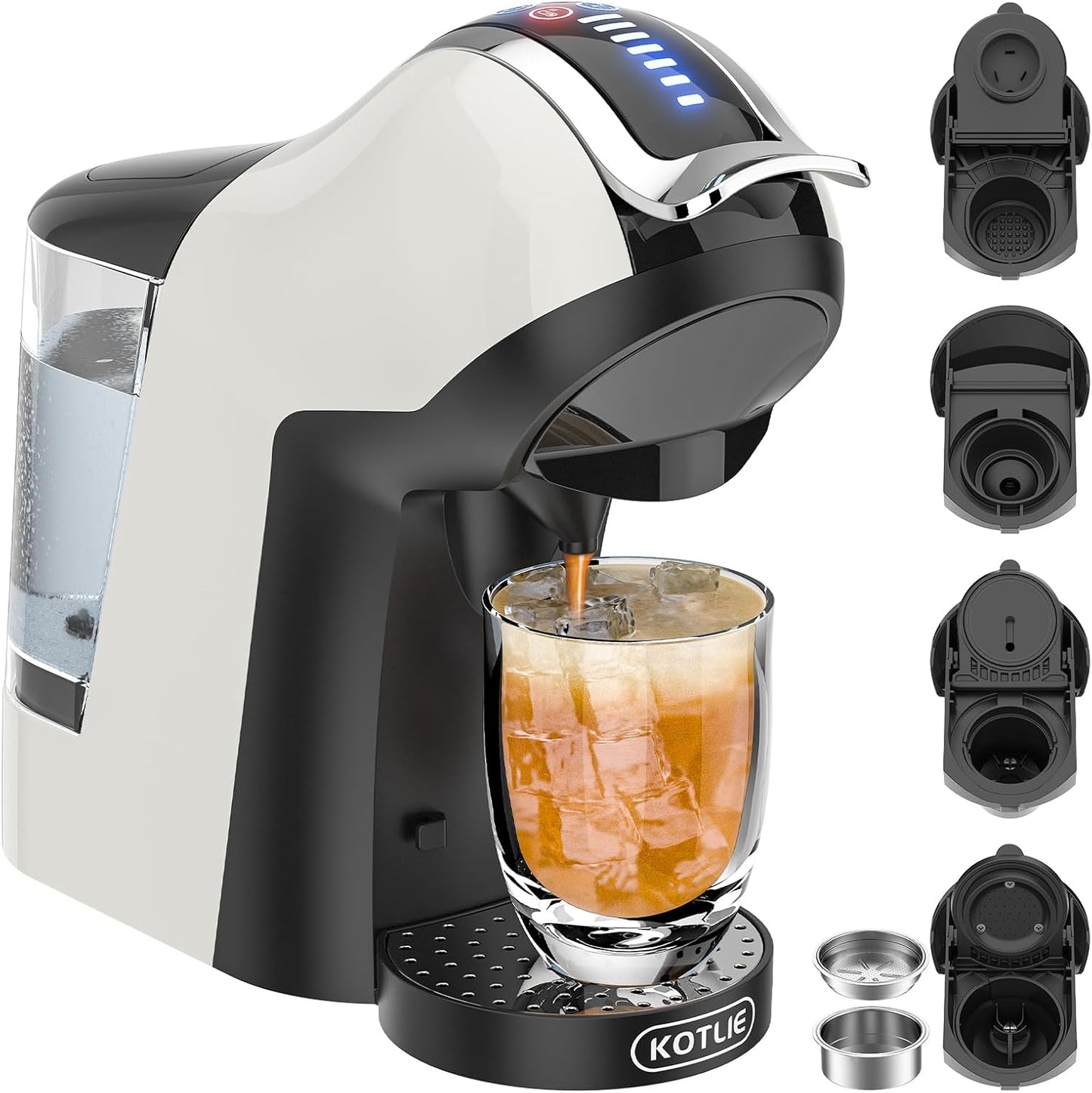 Espresso 5in1 Single Serve Coffee Maker