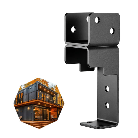 22PCS Shipping Container Truss Brackets, Shipping Container Roof Brackets Fits 20 FT Containers, Fits 2x4/2x6 Lumber, for Container Canopy Shelter, DIY Tiny Home, Bar & Living Space Conversion