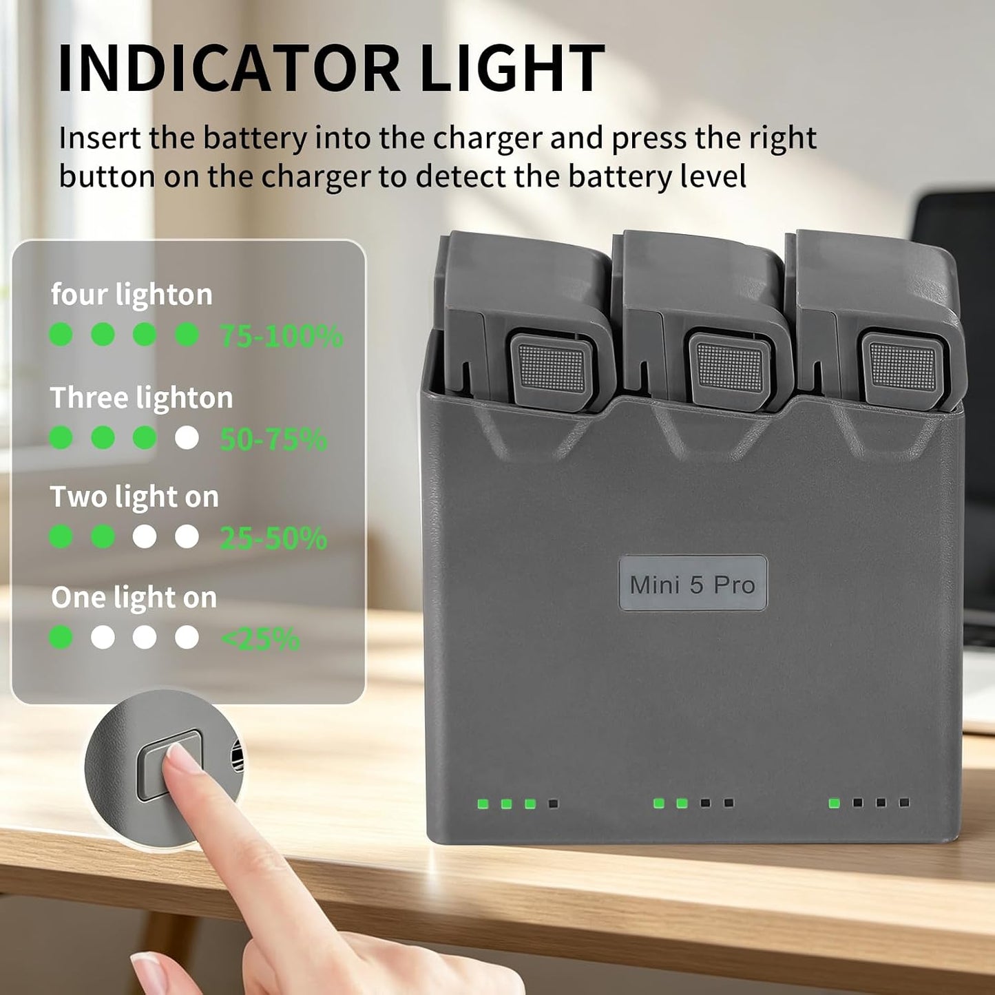 Intelligent Flight Battery Plus(2-Pack) with Bi-Directional Charging Hub for DJI Mini 5 Pro 5000 mAh 47 Mins Flight Time Upgrade 2025