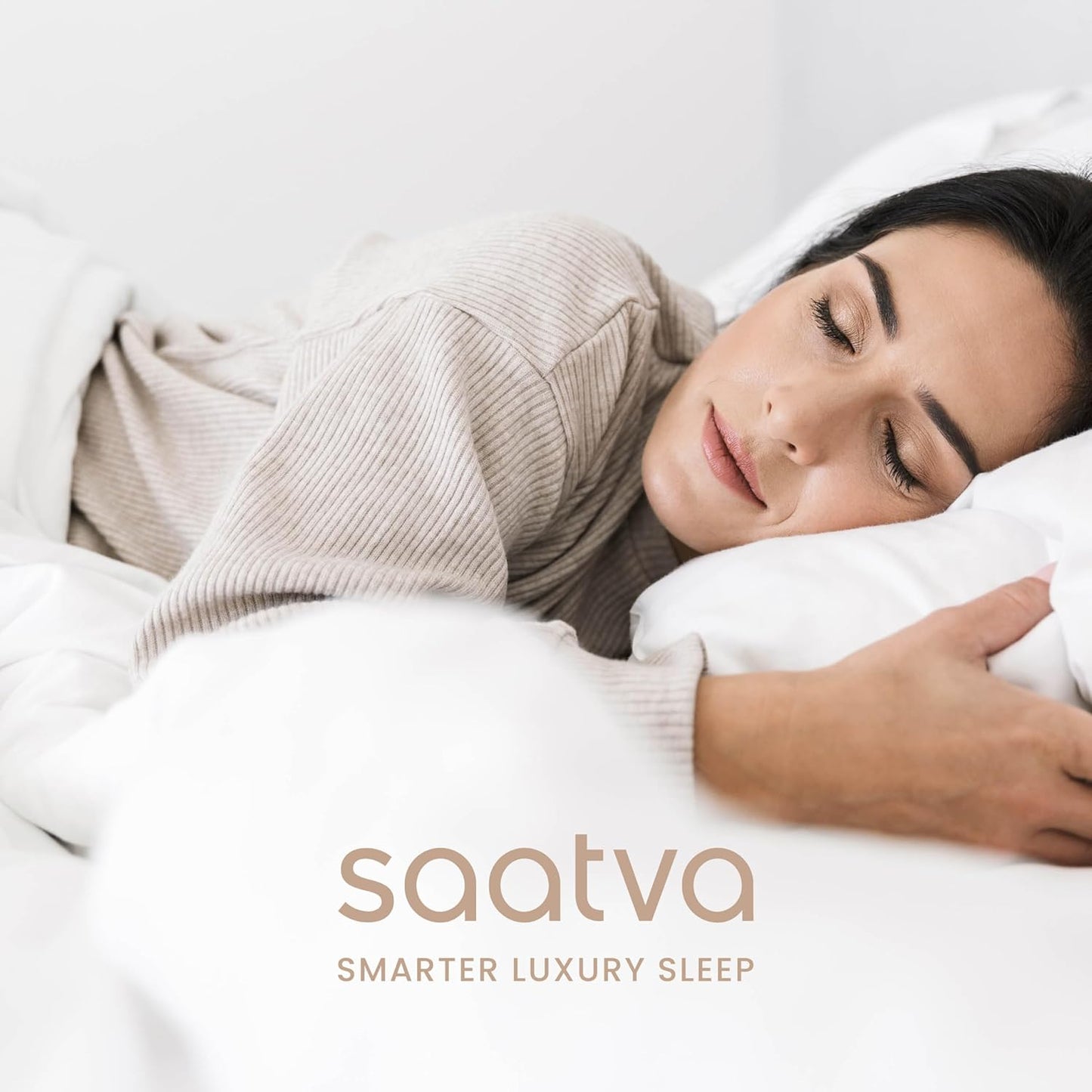 Saatva High-Density Foam Mattress Topper - 1.5 Layer of High-Density Foam - Contouring Comfort with Medium Firmness - Cal King