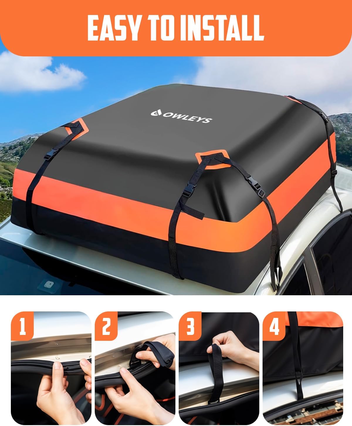 Waterproof Rooftop Cargo Carrier