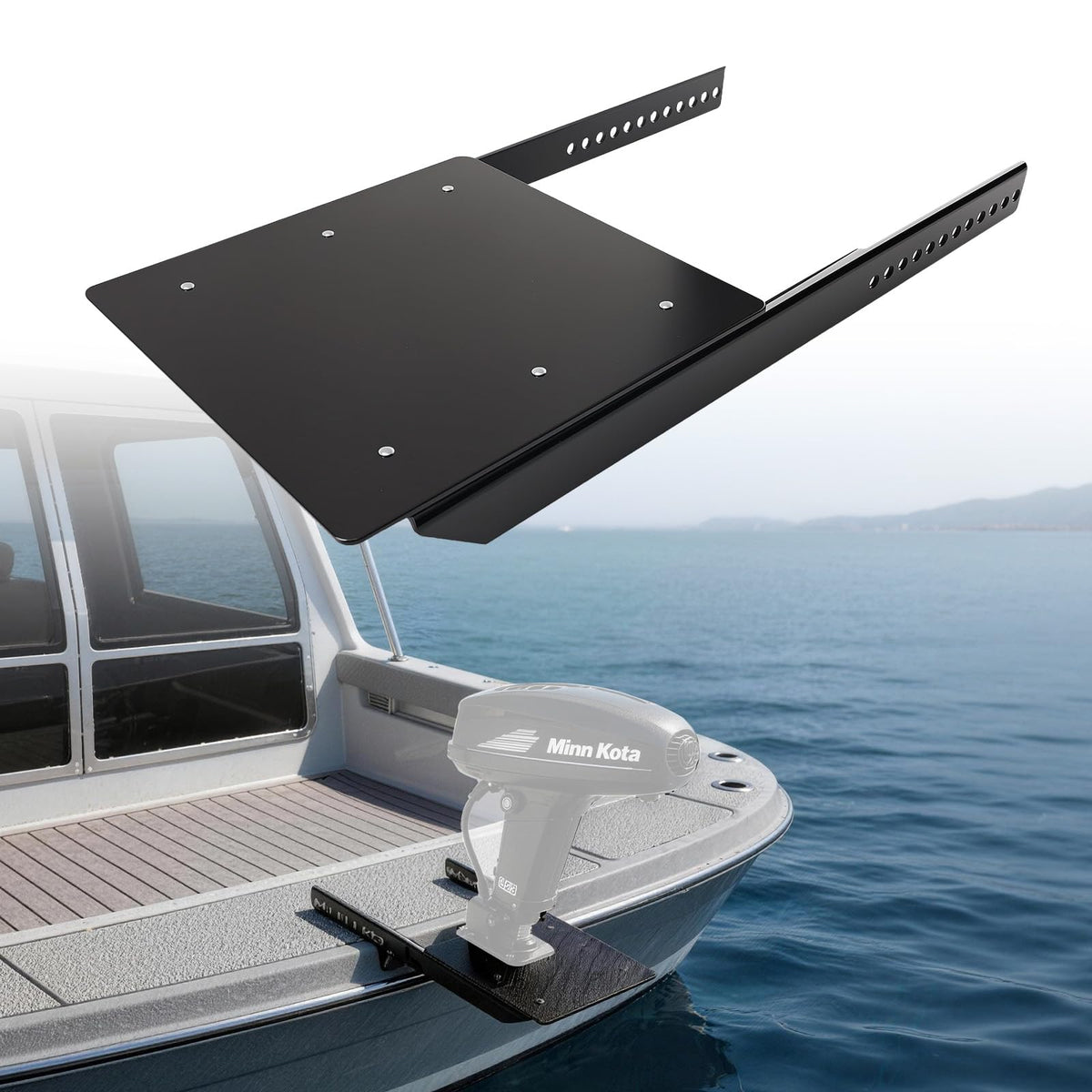 maXpeedingrods Pontoon Accessory Mount for Grill & Anchor Winch