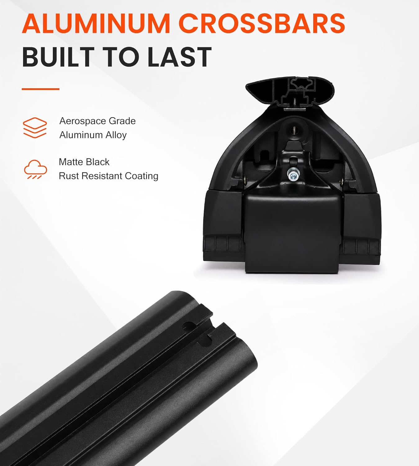 3PCS Roof Rack Cross Bars Fit for Jeep Wrangler JK JL Gladiator JT 2007-2026 Hard Top, 350lbs Lockable CrossBars Cargo Carrier, Rooftop Accessories for Tent Bike Kayak Skis