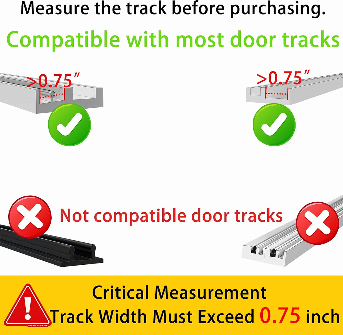 XL Dog Door for Sliding Glass Door, 75.98" to 81.54" Adjustable Height